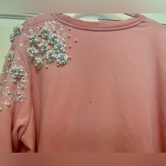 QUEEN OF SPARKLES Champagne Popping Sweatshirt 🍾 - Picture 4 of 5